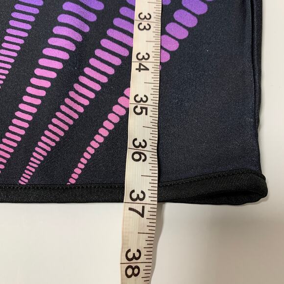 NWOT Black Rainbow Bodycon Sleeveless Mini Dress Small - Picture 5 of 5